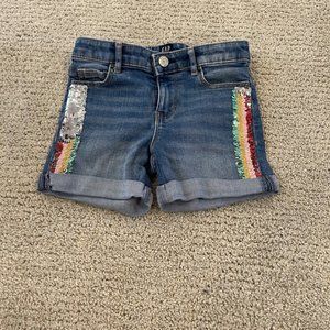 Gap Flip Jean shorts
